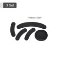 thumbnail image 2 of Unique Bargains Rounded Curved Edges Mouse Feet Skates 0.8mm w Cleaning Paper for G PRO Wireless Gaming Mouse Black 5Pcs/3 Set, 2 of 5