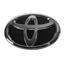 New  Toyota Black / Chrome Grille Emblem 7530160020 OEM fits 2016-2021 Toyota Land Cruiser