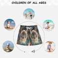 thumbnail image 6 of FORMRS Boys Swim Trunks Quick Dry Mesh Liner Boardshorts Sizes XS-XL, Flowers and Cat, 6 of 7