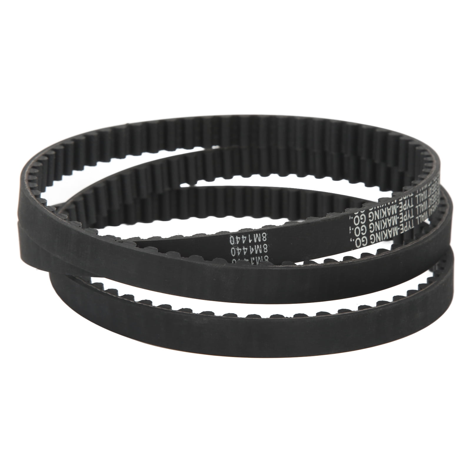 Rubber Timing Transmission Belt High Temperature Resistant Folding Bike Drive Belt for Small Machinery 8M 1440 13 Walmart