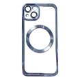 thumbnail image 1 of Funda protectora para teléfono, cubierta completa a prueba de golpes con succión magnética galvanizada a la moda para IPhone, 1 of 8