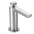 thumbnail image 4 of Moen Brushed Gold Modern Deck Mounted Kitchen Soap Dispenser with Above-the-Sink Refillable Bottle, S3947BG, 4 of 5