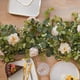 thumbnail image 5 of Artificial Rose Vine Garland | Simulated Flower Decoration with Green Leaves | 67 Inch Faux Floral Vines for Wedding, Tabletop, Door, Staircase, Wall, Garden, Office Decor | 1 Piece, 5 of 6