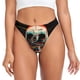 thumbnail image 1 of Fotbe Glitch Screaming Skull Tanga Sin Costuras para Mujer con Estampado – Panties Invisibles, Transpirables y Cómodos para Uso Diario-3X-Large, 1 of 6