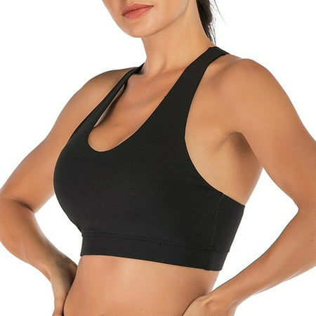 

YUUZONE Women Sport Bra Workout Gym Activewear Comfy Hollow Back Fitness Yoga Crop Top