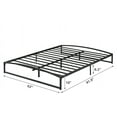 thumbnail image 2 of TROPOW King Size Bed Frame,10 Inch Metal Platform Bed Frame, Low Profile Bed Frame with Sturdy Steel Slats Support, Mattress Foundation, No Box Spring Needed, Easy Assembly, Black, 2 of 10