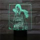 thumbnail image 1 of Night Light 3D LED Illusion Lamp Hungers Games con colores, 1 of 2