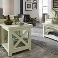 thumbnail image 3 of Homestyles Seaside Lodge Table d'Appoint en Bois Blanc Cassé, 3 of 26
