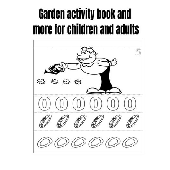 Garden activity book and more for children and adults (Paperback)