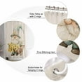 thumbnail image 5 of Small Stall Shower Curtain 36x78 Inch Narrow Half Size Sage Green Gnomes Bath Curtains Bathroom Decor Yellow Spring Floral Rustic Waterproof Fabric Shower Curtain Set with Hooks 36 Inch, 5 of 6