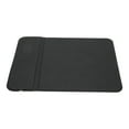thumbnail image 4 of Alfombrilla de ratón de carga Base antideslizante estándar Qi Alfombrilla de ratón de carga rápida de 15 W para oficina en casa, color negro, 4 of 8