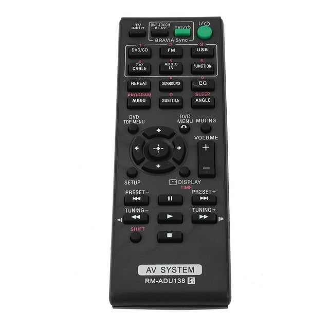Tv Remote Control for Smart Remote Controller Abs Remote Control for Smart Remote Controller for Rm Adu138 Av System