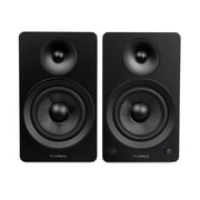 Fluance RT81 Elite High Fidelity Vinyl Turntable (Piano Black), Ai61 Powered 6.5 Stereo Bookshelf Speakers (Black Ash), Diamond Stylus, Belt Drive, Built-in Preamp, 90W Class D Amplifier, Bluetooth