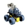 thumbnail image 2 of Blue Blue Inertial Four-Wheel Drive Dinosaur Construction Truck Toy For Kids Pull Back Engineering Car For Boys, 2 of 6