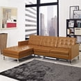 thumbnail image 4 of Modway Loft Leather Right-Arm Corner Sectional Sofa, Multiple Colors, 4 of 4
