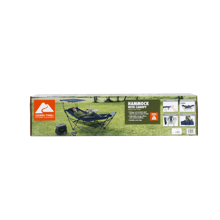 Ozark trail hammock with sunshade sale