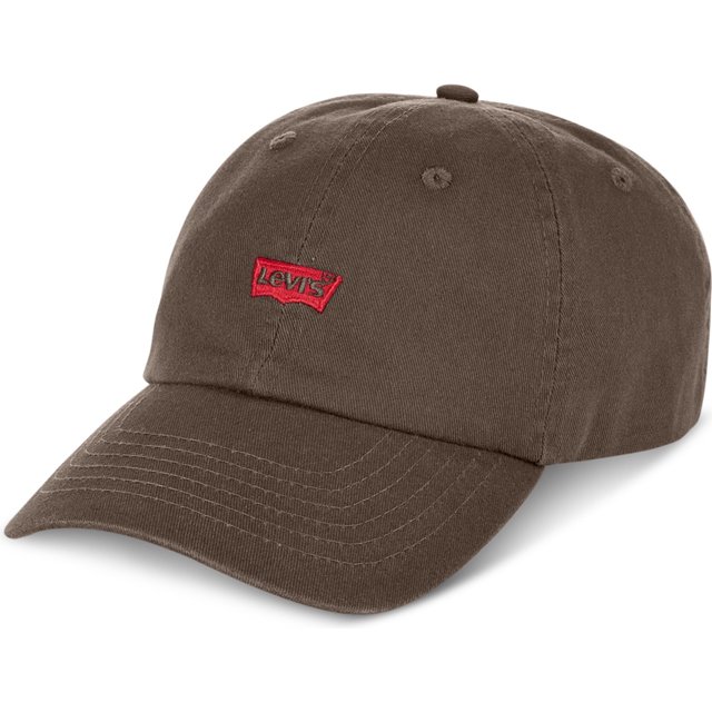 Levi's Logo Gorra de b?isbol para hombre, marr?n, talla ?nica Levis Gorra de beisbol