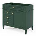 thumbnail image 5 of Miekor Furniture 36" Bathroom Vanity without Top Sink, Modern Bathroom Storage Cabinet with 2 Drawers and a Tip-out Drawer, Solid Wood Frame 86717, 5 of 7