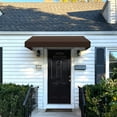 thumbnail image 2 of Awntech 5.38 Ft New Yorker Fixed Awning Canopy with Rigid Valance (64.5in x 31in x 24in), Brown, 2 of 5