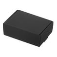 thumbnail image 5 of Uxcell 3.3x2.4x1.2" Paper Soap Box, 40 Pack Soap Boxes Rectangle Packaging Boxes, Black, 5 of 6