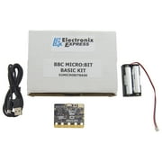 micro:bit Basic Kit - micro:bit, 3 Ft. USB Cable, AA Battery Holder + Batteries