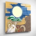 thumbnail image 3 of Epic Graffiti 'Moonlit Dragon' by Zigen Tanabe, Acrylic Glass Wall Art, 12"x12", 3 of 8