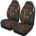 thumbnail image 1 of RYLABLUE Set of 2 Car Seat Covers Color Universal Auto Front Seats Protector Fits for Car,SUV Sedan,Truck, 1 of 5