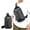 Dark Gray, variant on Hot Sling Bag for Men, Crossbody Shoulder Bags Cross Body Backpack with USB Charging Port, Outdoor Hiking Chest Bag