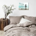 thumbnail image 6 of Serenity Prayer Wall Art Beach Scripture Christian Canvas Prints Painting Zen Meditation Stone Pictures Framed Religious Artwork Office Home Ocean Theme Decor for Bedroom Dining Living Room 16"x12", 6 of 6