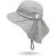 thumbnail image 4 of Sombrero para el sol de verano para niños y niñas, con protección UPF 50+, ala ancha, cuello y solapa, para jugar en la playa, de 2 a 7 años, 4 of 6