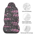 thumbnail image 5 of Yiaed Lovely Mom Ever Print Car Seat Covers,Universal Auto Seats Protector Fits for Car,SUV Sedan,Truck,Automotive Seat Covers & Accessories(Two packs), 5 of 7