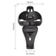 thumbnail image 3 of 2Uds. Soporte Plegable Para Botella, Soporte Para Vasos De Agua Para Motocicleta Y Bicicleta, Color Negro, 3 of 3