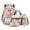 Pink-Giraffe Flower, variant on Kuiaobaty 4 Pcs Backpack and Lunch Box Set for Girls Multi Pockets Daypack with Water Bottle Holder Lightweight Backpack and Pencil Bags Set for School, Giraffe Flower Print