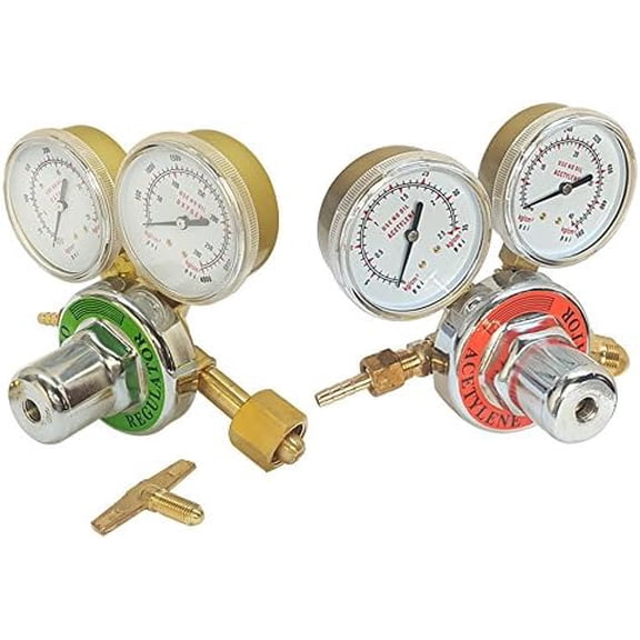 Solid Brass Welding Fit Victor Gas Torch Cutting Oxygen Acetylene Regulators