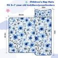 thumbnail image 5 of Pioneer Flower Floral Print Pattern Toddler Nap Mats for Kids Preschool,Sleeping Mat Bag or Kids,Toddler Sleeping Bag,Toddler Nap Mat or Daycare, 5 of 6