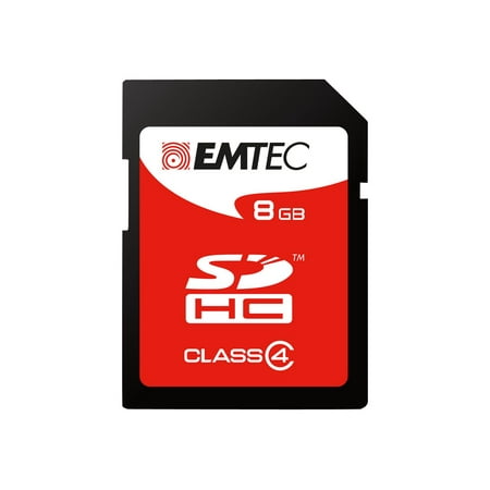Image of EMTEC Jumbo Super - Flash memory card - 8 GB - Class 4 - SDHC