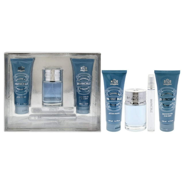 Juego de regalo de 4 piezas New Balance para hombres spray EDT de 3.3 oz spray EDT de 0.5 oz después del afeitado de 4.3 oz gel de ducha de 4.3 oz