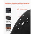 thumbnail image 3 of VEVOR Workout Sandbag, Heavy Duty Workout Power Bags with Handles, 5-25 lbs Adjustable Slam Bag for Fitness Strength Weight Training Cross-Training, Home Gym Exercise, Black (Unfilled), 3 of 9