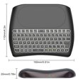 thumbnail image 2 of Xingzhi Computer Keyboard Home Office Hotel Portable Travel Wireless Mini Keyboard 78 Kyes, English, 2.4G, 2 of 9