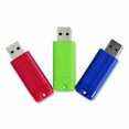 thumbnail image 4 of PinStripe USB 3.0 Flash Drive, 128 GB, Blue/Green/Red, 3/Pack | Bundle of 2, 4 of 8