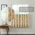 thumbnail image 5 of VHC Brands Dorset 4 PC Mustard Gold Curtain Set (2 Swag 36x16 and 2 Tier 36x36), 5 of 5