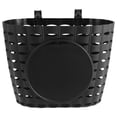 thumbnail image 1 of MasteelfCA 1 Set Bike Front Basket Bike Storage Holder Bike Basket with Straps Bike Accessory (Black), 1 of 8