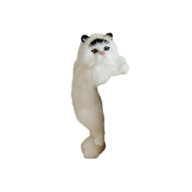 Juguete de peluche decorativo con forma de gato con forma de animal de simulación