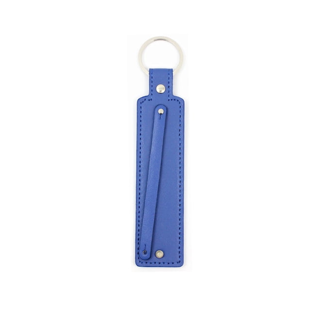 LLavero de cuero PU, anillo de moda, llavero portátil para el hogar, bolso colgante, decoración de cartera, colgante de joyería para mujer y Ropa, zapatos y accesorios Miscelánea Azul oscuro Minnieouse AP013974-04