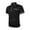 Black, variant on SGFCWSX Mens Polo Shirts Short Sleeve Slim Fit Paisley Pattern Woven Casual Golf Shirts for Men Light Blue Size XL