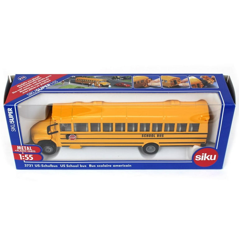 SIKU Toy Metal Die Cast - 1/55 Scale United States School
