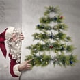 thumbnail image 2 of HBFAGFB Décorations de Noël Arbre de Noël Mural Adapté pour Intérieur et Extérieur Vert, 2 of 9
