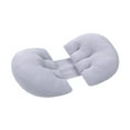 thumbnail image 3 of Almohada de embarazo Strade Fareast Limited prenatal portátil gris 60 cm x 30 cm, 3 of 8