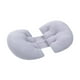 thumbnail image 3 of Almohada de embarazo para dormir cómoda para mujeres Almohada reparadora Gris, 3 of 9
