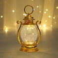 thumbnail image 3 of Tnobhg Retro Style LED Hanging Lantern with Hook Soft Lighting Battery-Powered Desktop LED Night Light Party Decoration, 3 of 8